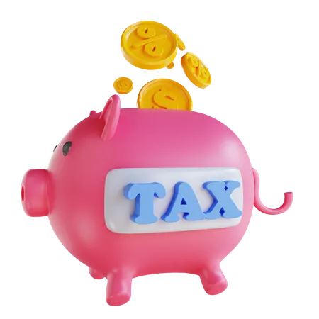 Tax Savings  3D Icon