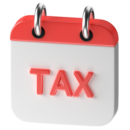 Tax Schedule  3D Icon