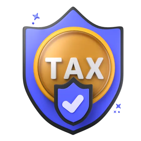 Tax Security  3D Icon