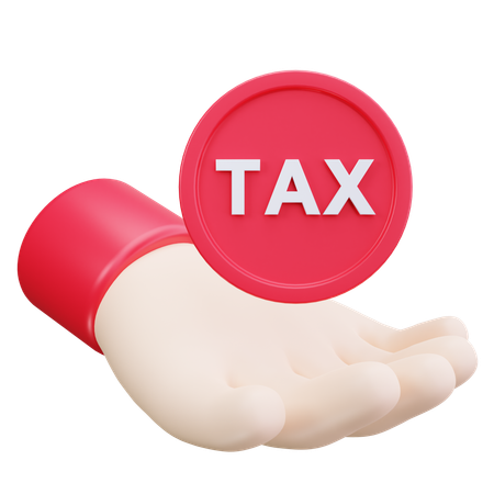 Tax Support  3D Icon