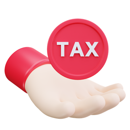 Tax Support  3D Icon