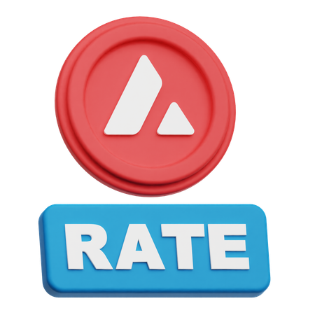 Taxa de avalanche  3D Icon