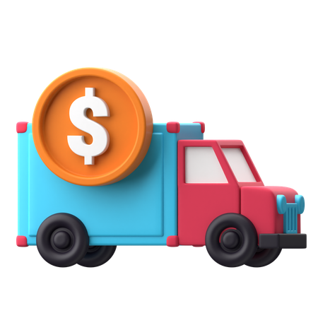 Taxa de entrega  3D Icon