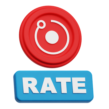 Taxa de renderização  3D Icon
