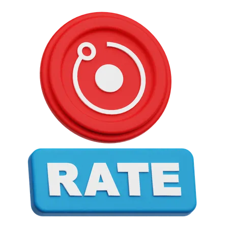 Taxa de renderização  3D Icon