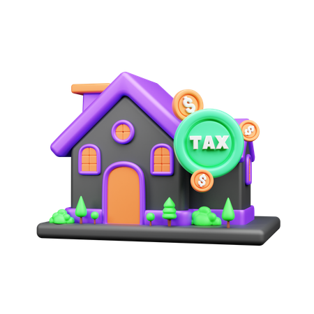 Taxe d'habitation  3D Icon