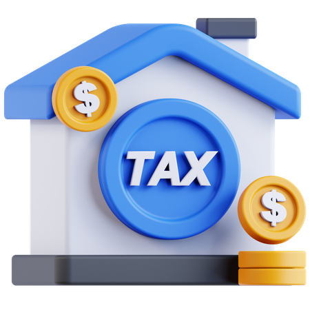 Taxe d'habitation  3D Icon