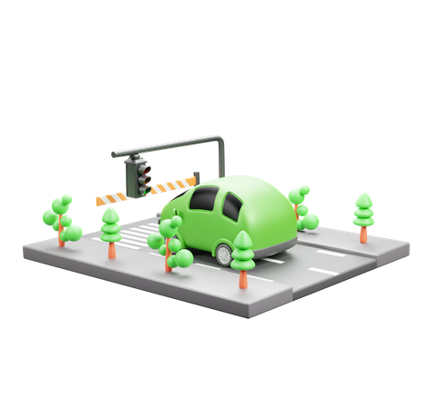 Taxe de péage  3D Icon
