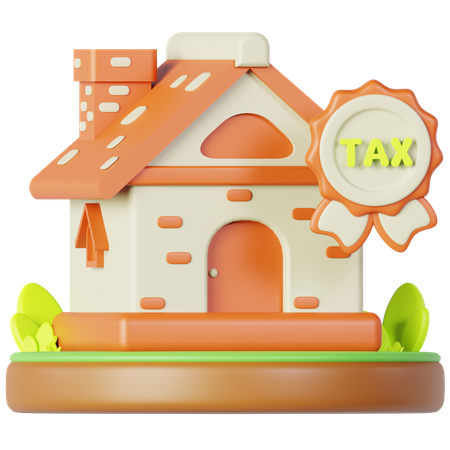Taxe d'habitation  3D Icon