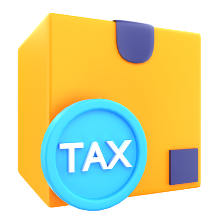 Taxe douanière  3D Icon