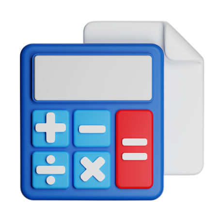 Taxes  3D Icon