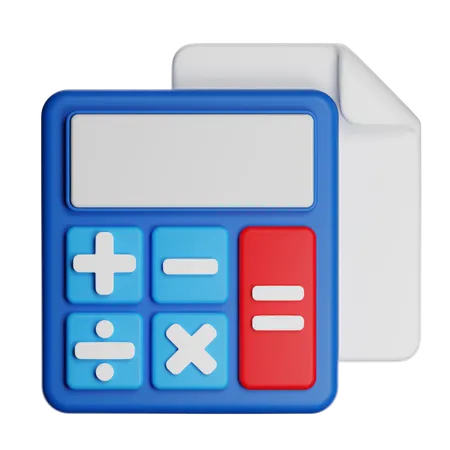 Taxes  3D Icon