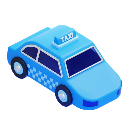 Taxi  3D Icon