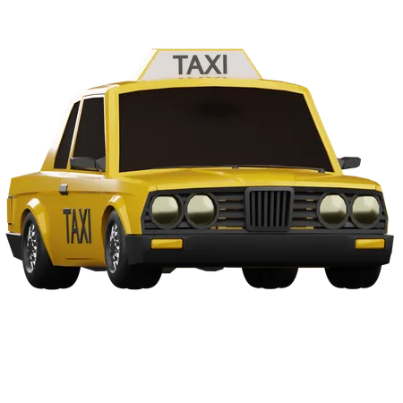 Taxi  3D Icon