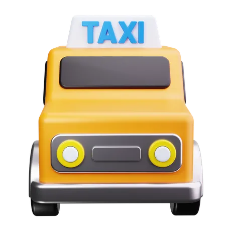 Taxi  3D Icon