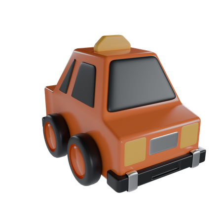 Taxi  3D Icon
