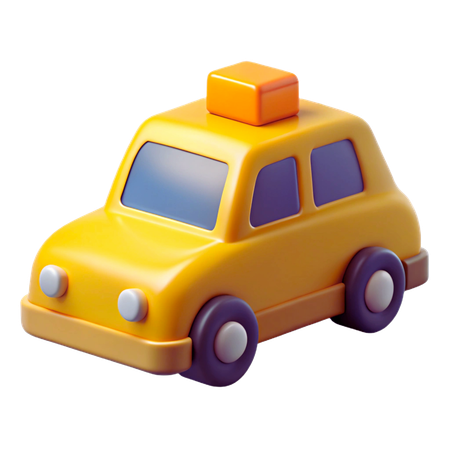 Taxi  3D Icon