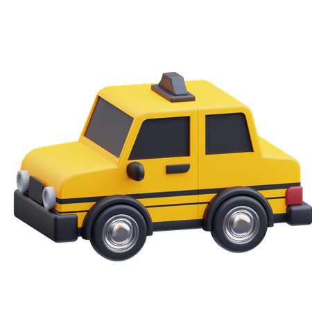 Taxi  3D Icon