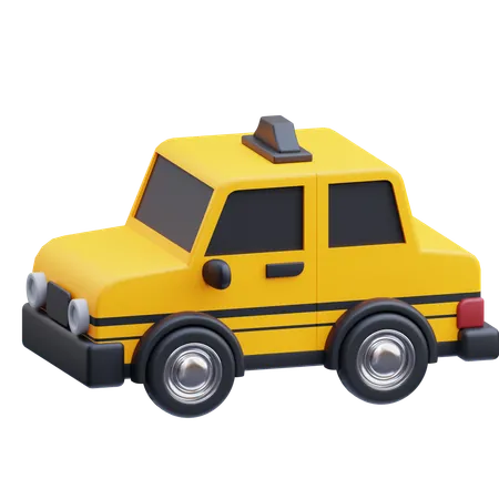 Taxi  3D Icon