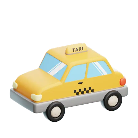 Taxi  3D Icon