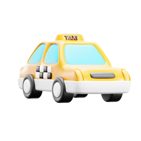 Taxi  3D Icon