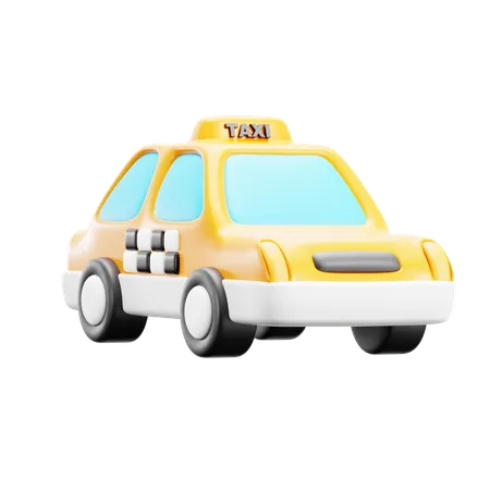 Taxi  3D Icon