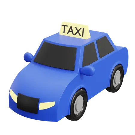 Taxi  3D Icon