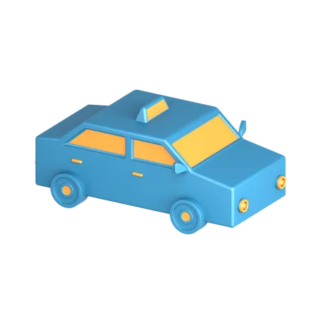 Taxi  3D Icon