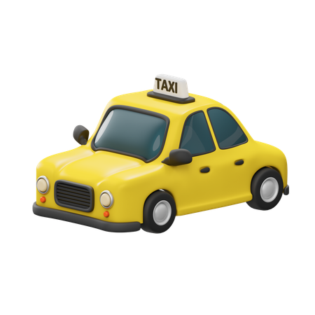Taxi  3D Icon