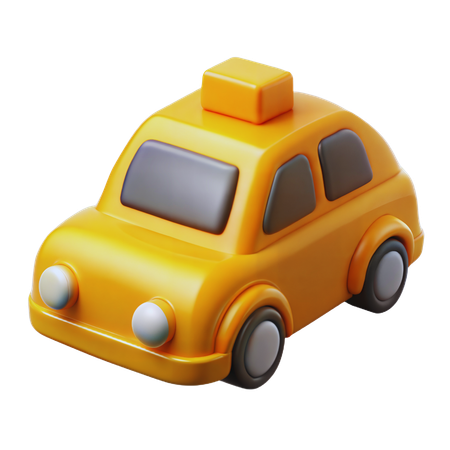 Taxi  3D Icon