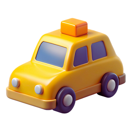 Taxi  3D Icon