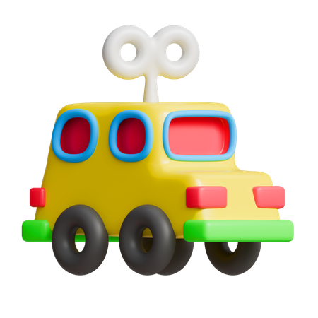Taxi  3D Icon
