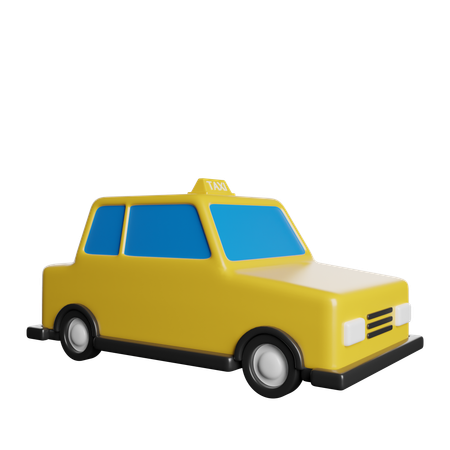 Taxi  3D Icon