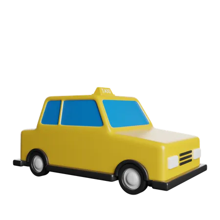 Taxi  3D Icon