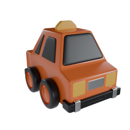 Taxi  3D Icon