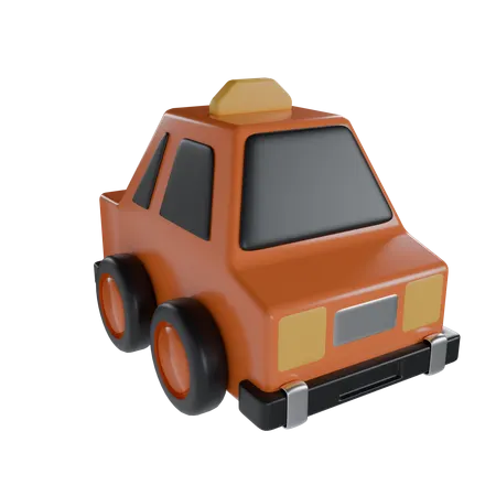 Taxi  3D Icon