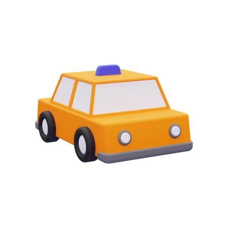 Taxi  3D Icon