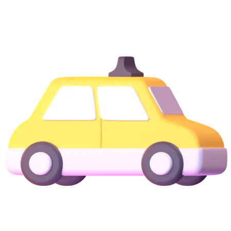 Taxi  3D Icon