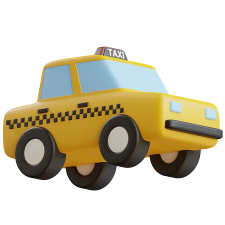 Taxi  3D Icon