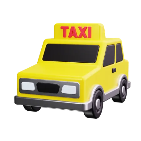 Taxi  3D Icon