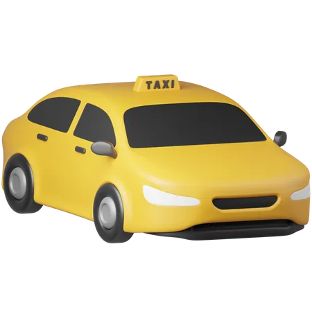 Taxi  3D Icon