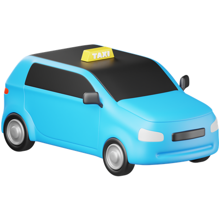 Taxi  3D Icon