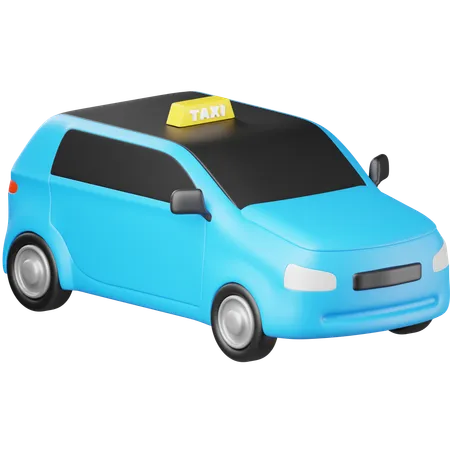 Taxi  3D Icon