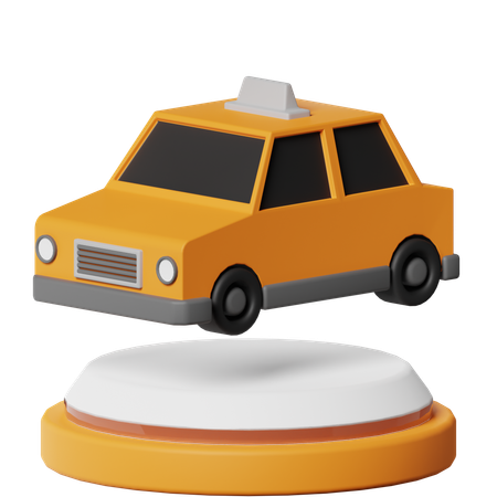 Taxi  3D Icon