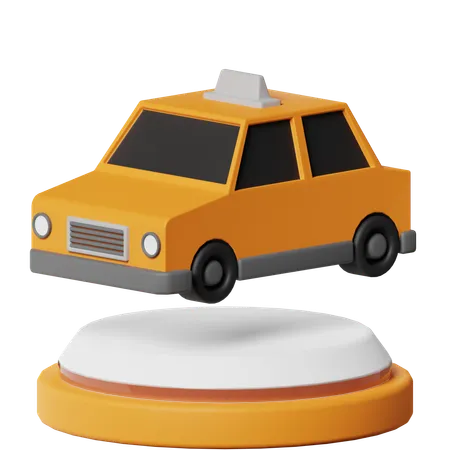 Taxi  3D Icon