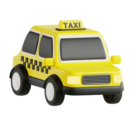 Taxi  3D Icon