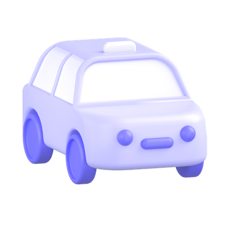 Taxi  3D Icon