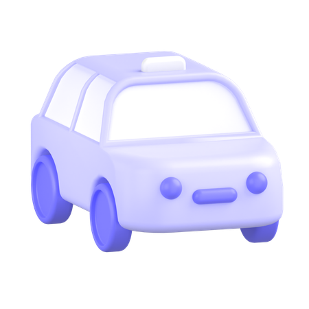 Taxi  3D Icon