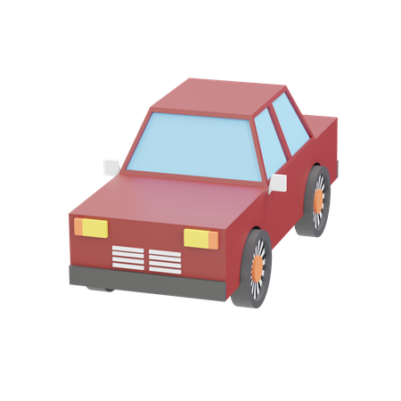 Taxiwagen  3D Icon