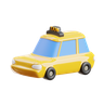 taxi cab 3d images